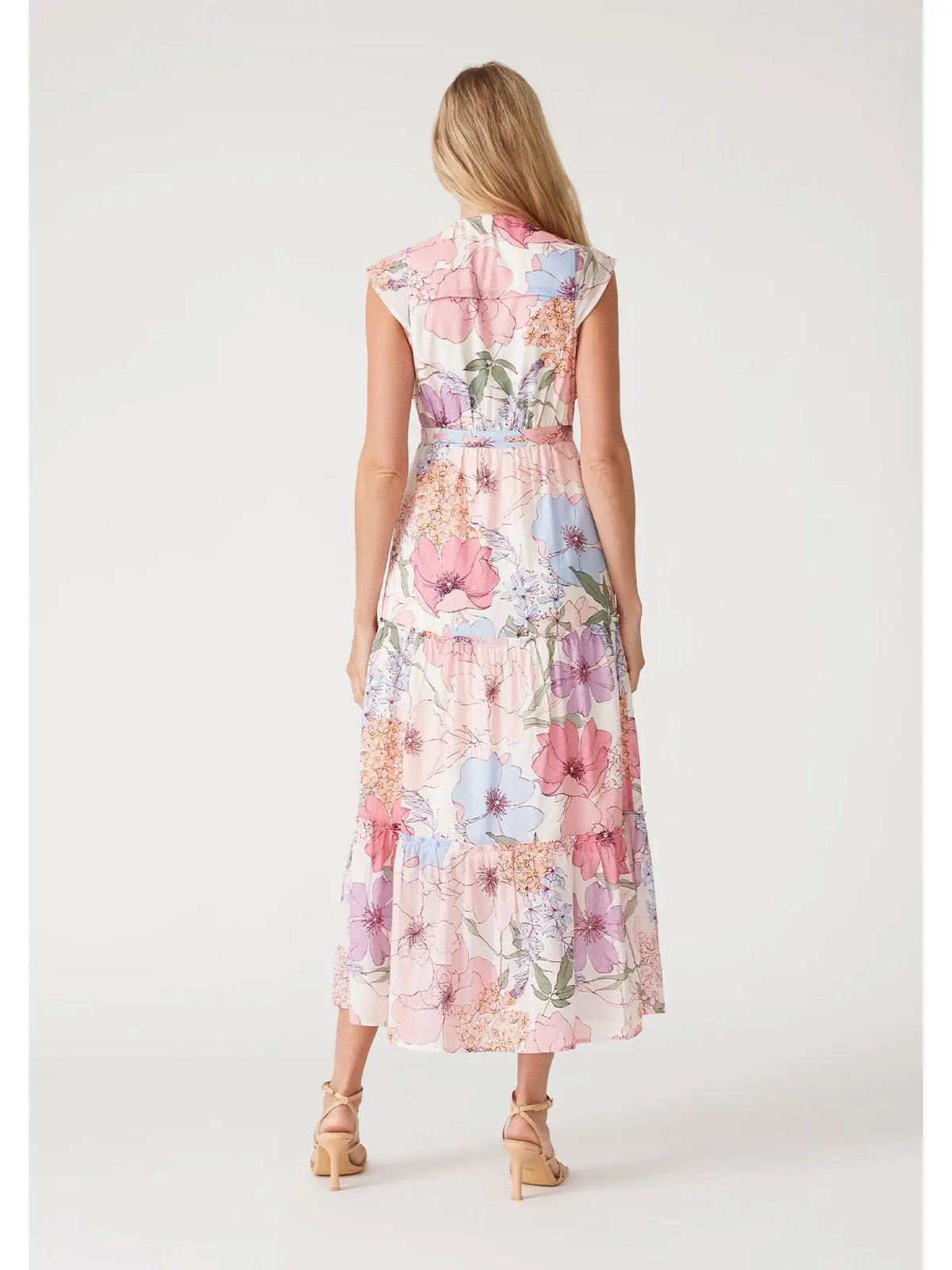 Dutton Floral Dress - Cinderella Ranch Boutique