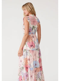 Dutton Floral Dress - Cinderella Ranch Boutique