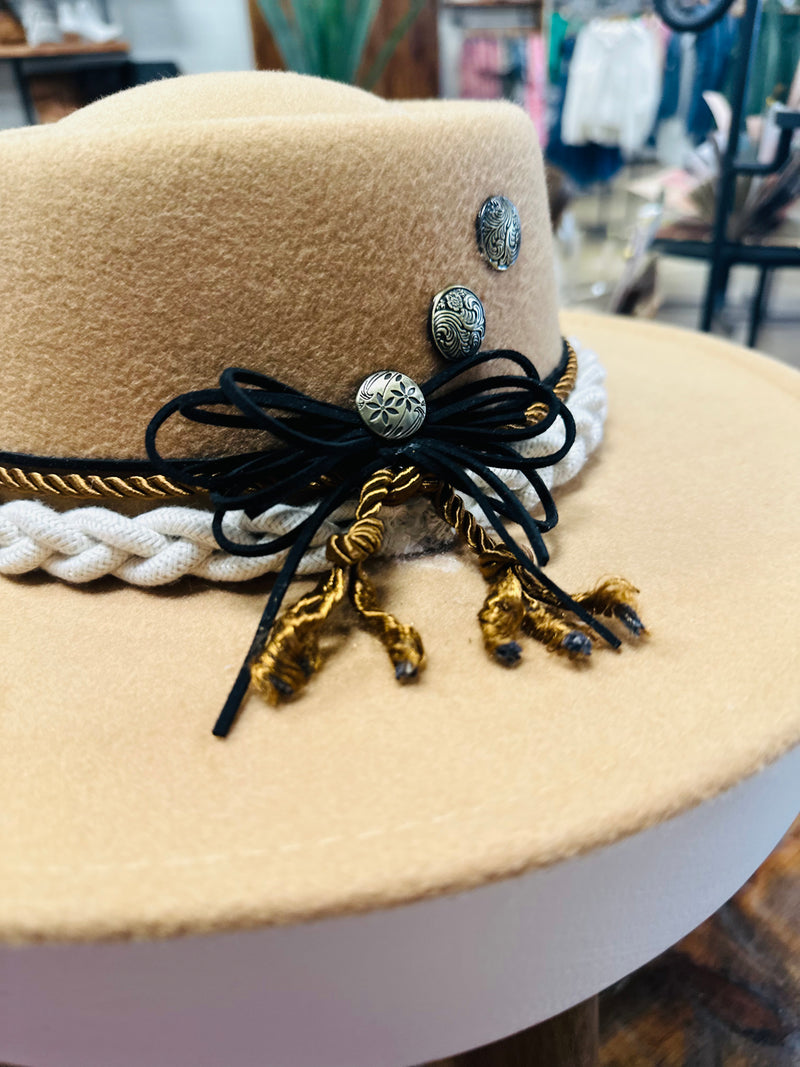 Ivanna Felt Hat - Cinderella Ranch Boutique