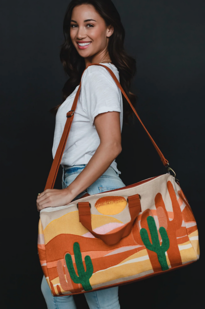 Desert Vibes Duffle Bag - Cinderella Ranch Boutique