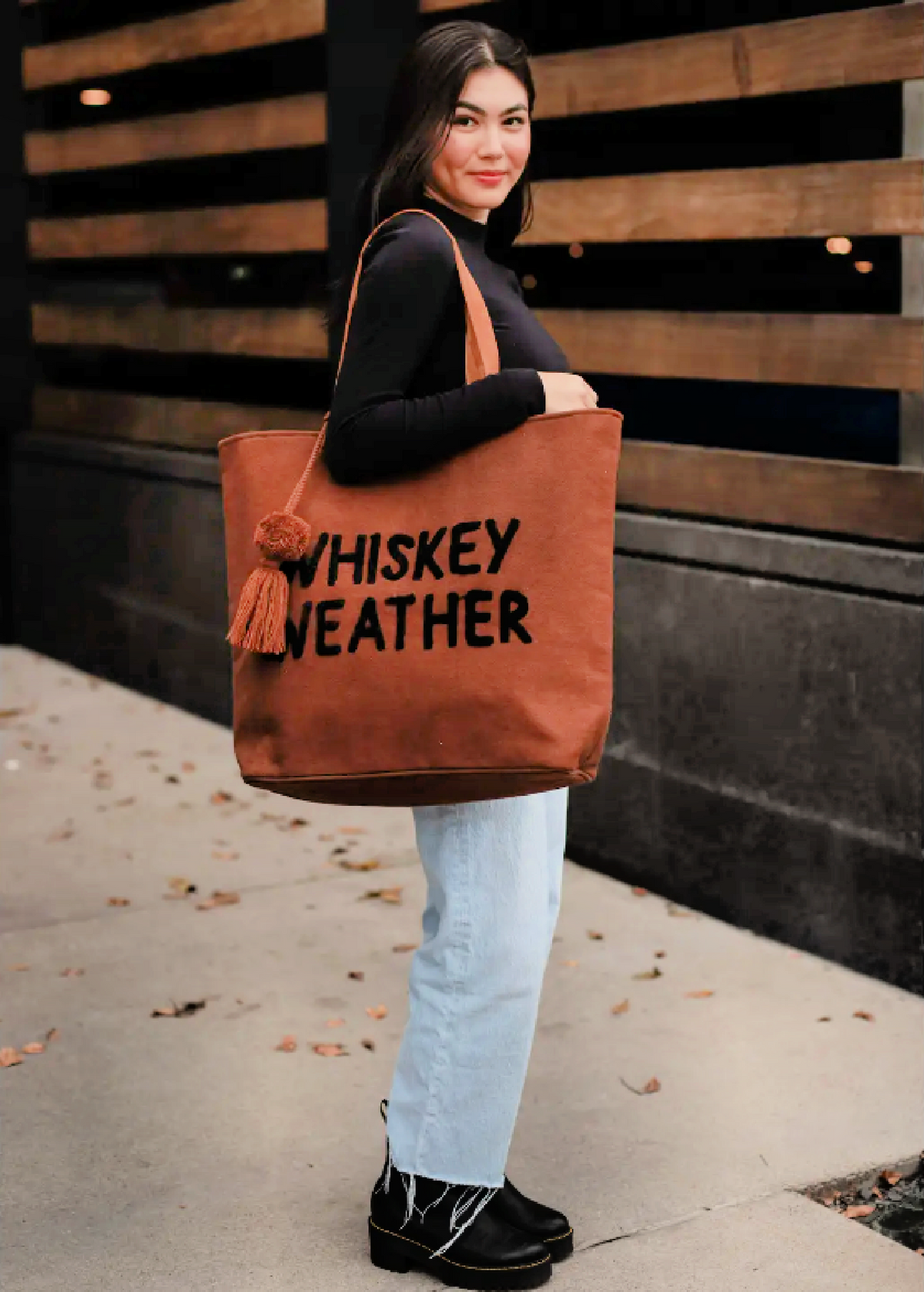 Whiskey Weather Tote