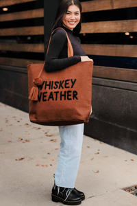 Whiskey Weather Tote