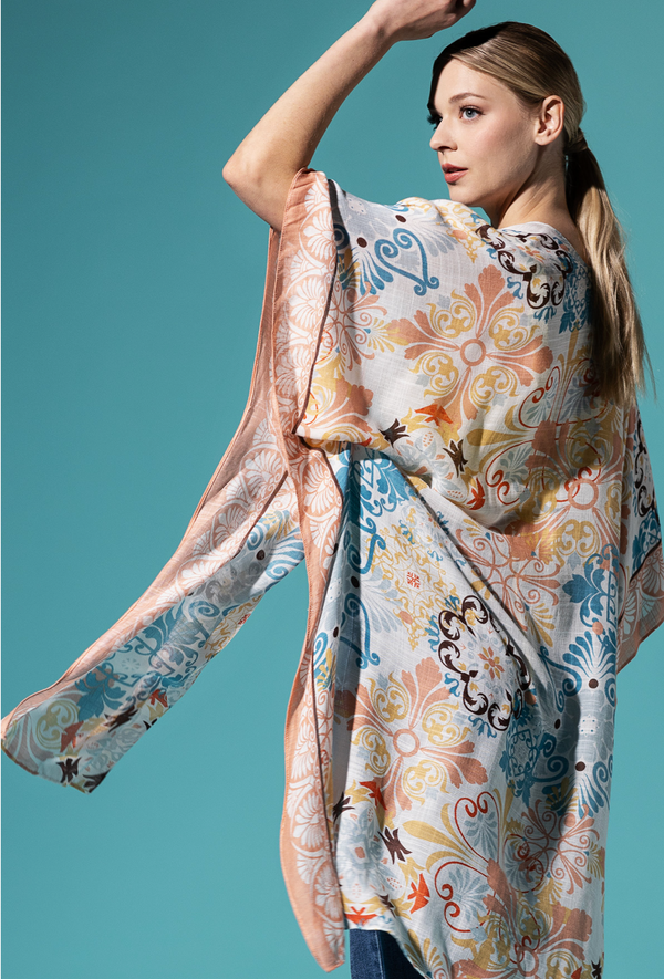 Kona Print Kimono