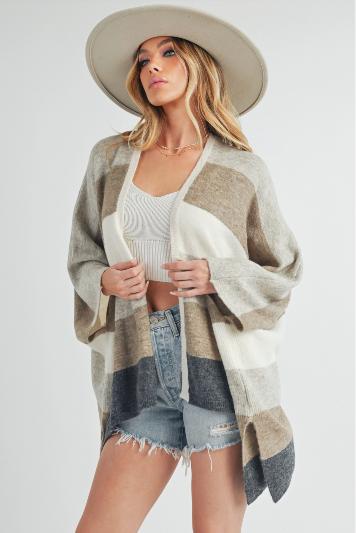 Suri Poncho Cardigan