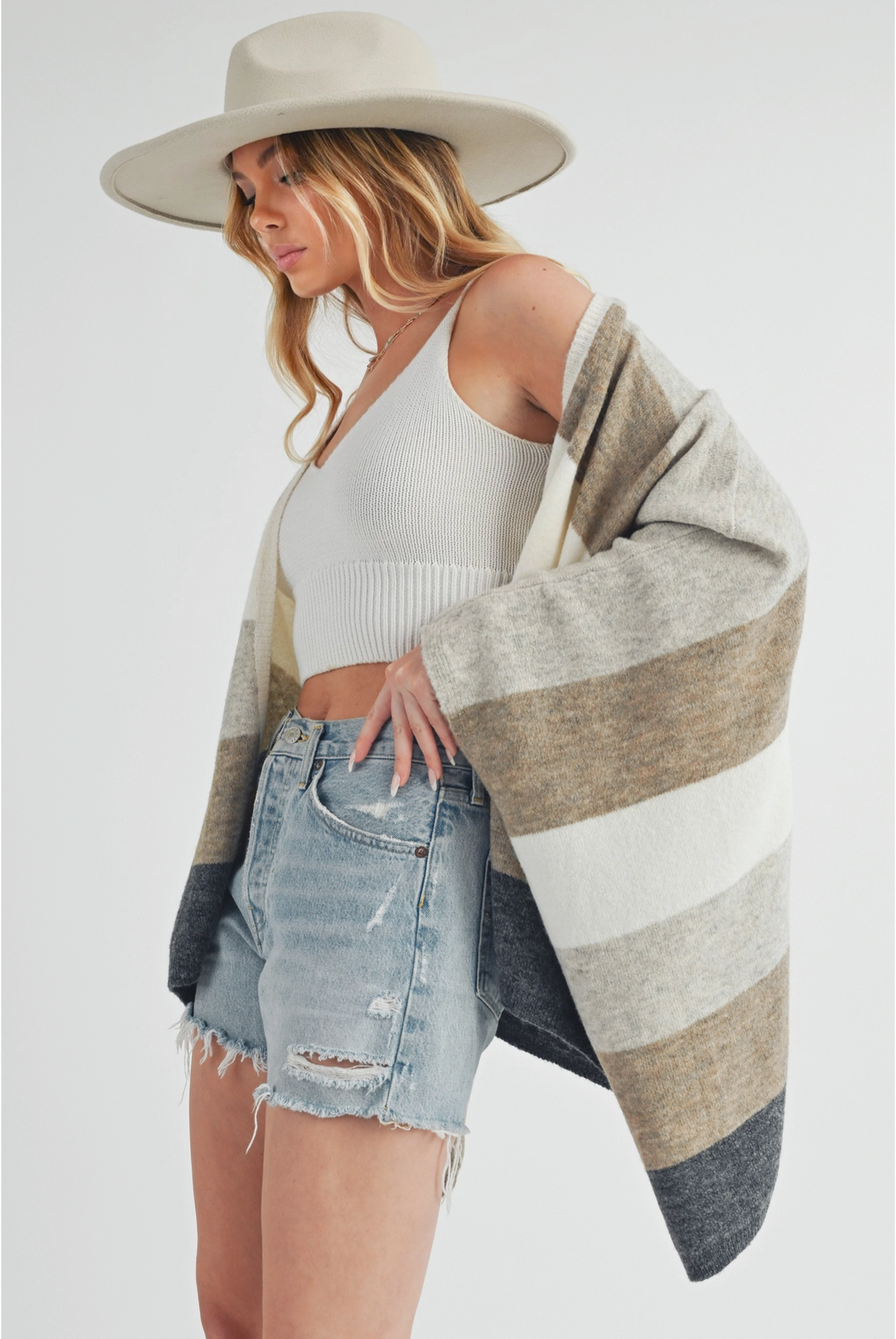 Suri Poncho Cardigan