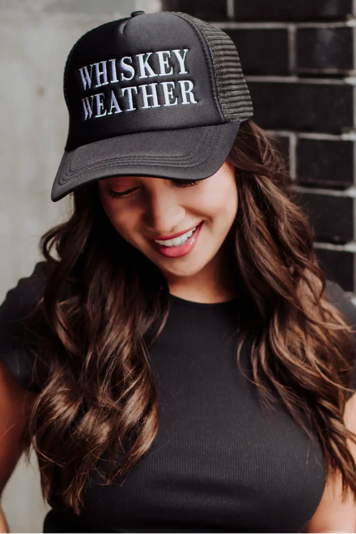 Whiskey Weather Trucker Hat