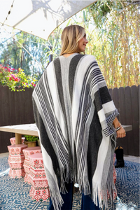 Jessie Striped Kimono