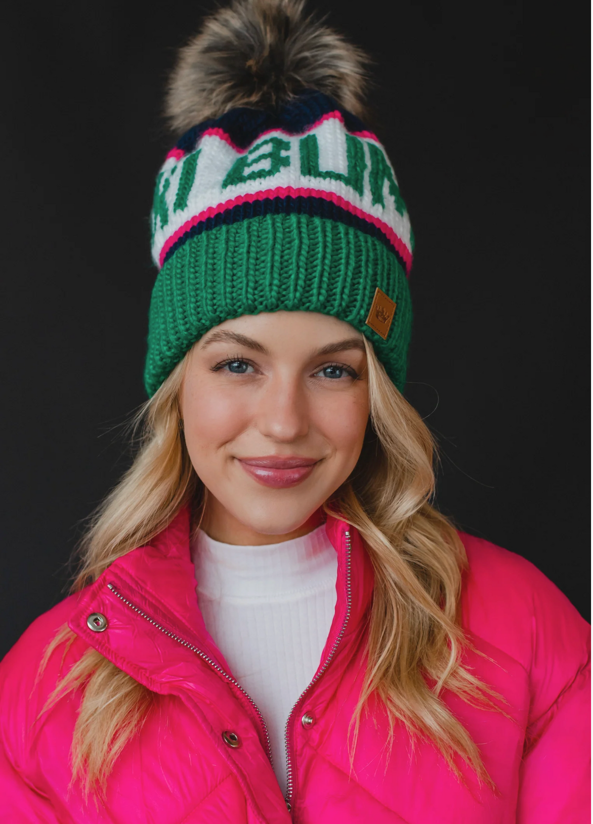 Ski Bum Pom Hat