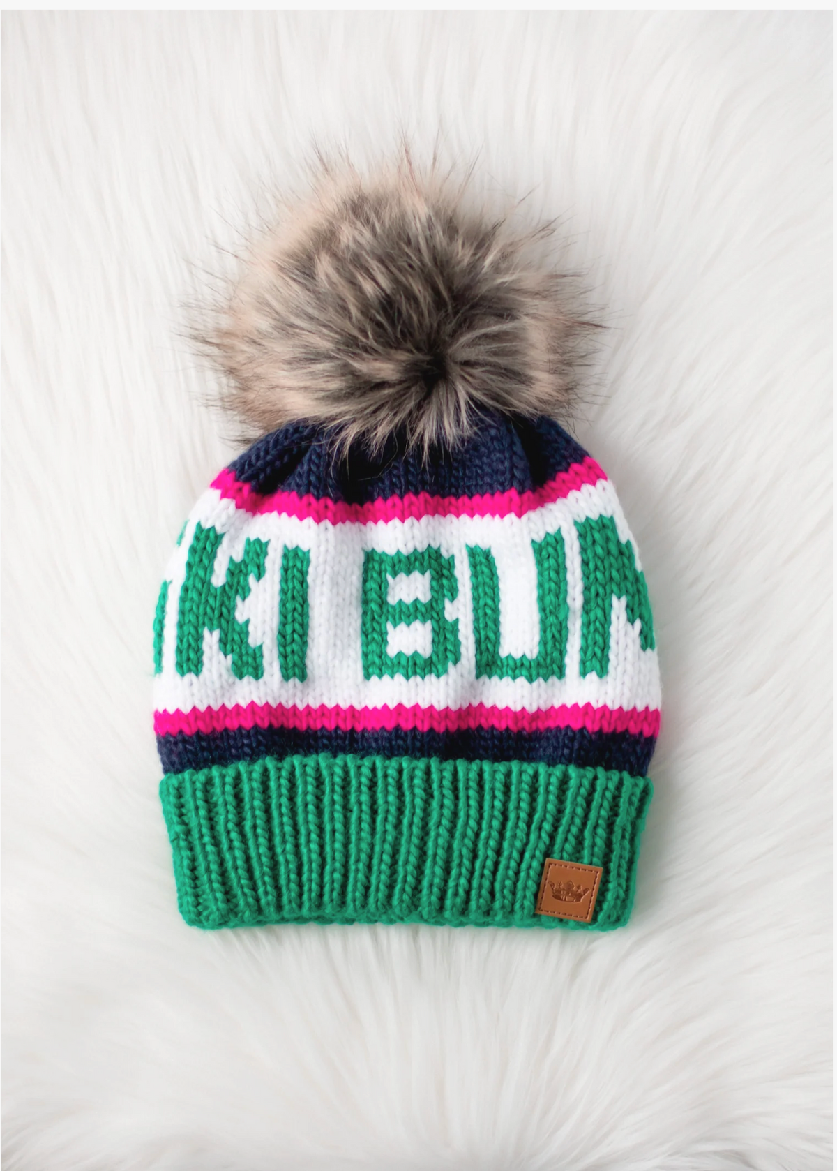 Ski Bum Pom Hat