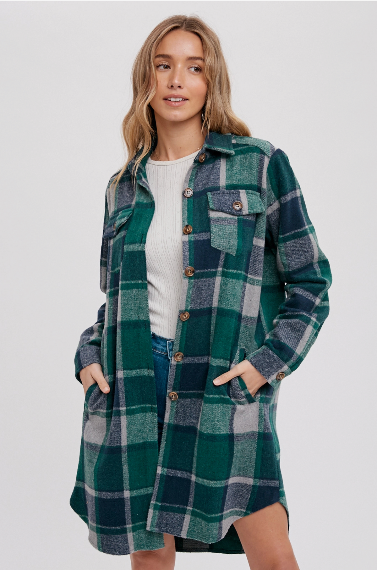 Northern Lights Plaid Jacket