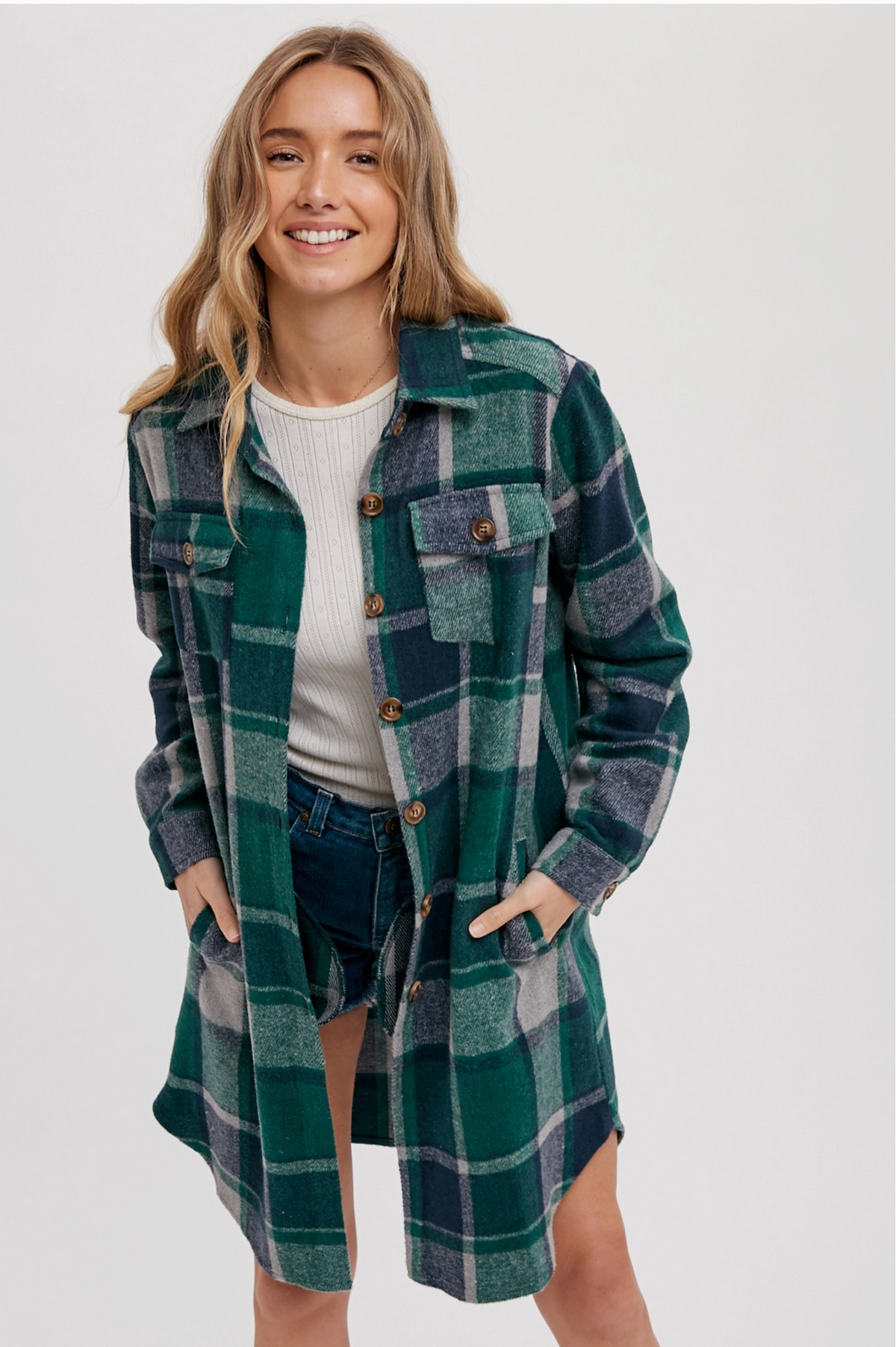 Northern Lights Plaid Jacket