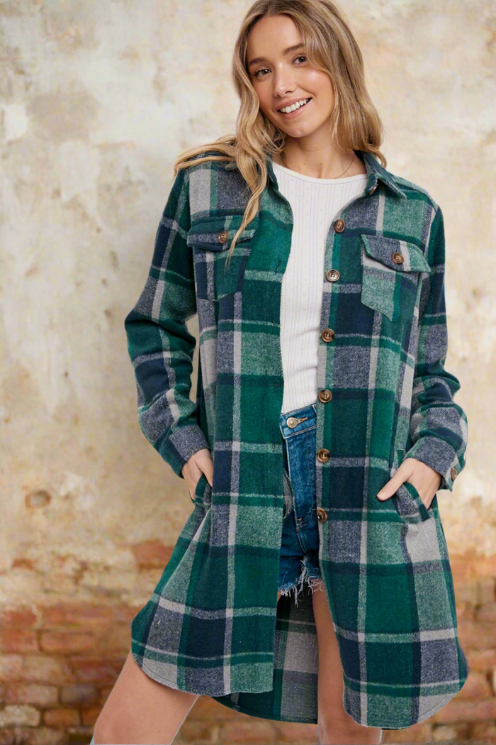 Northern Lights Plaid Jacket