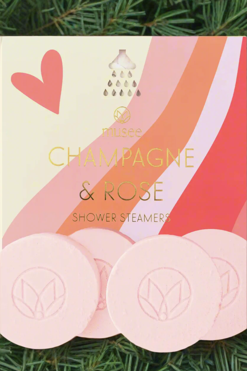 Champagne & Rose Shower Steamer