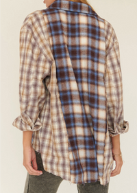 Going Nowhere Plaid Top