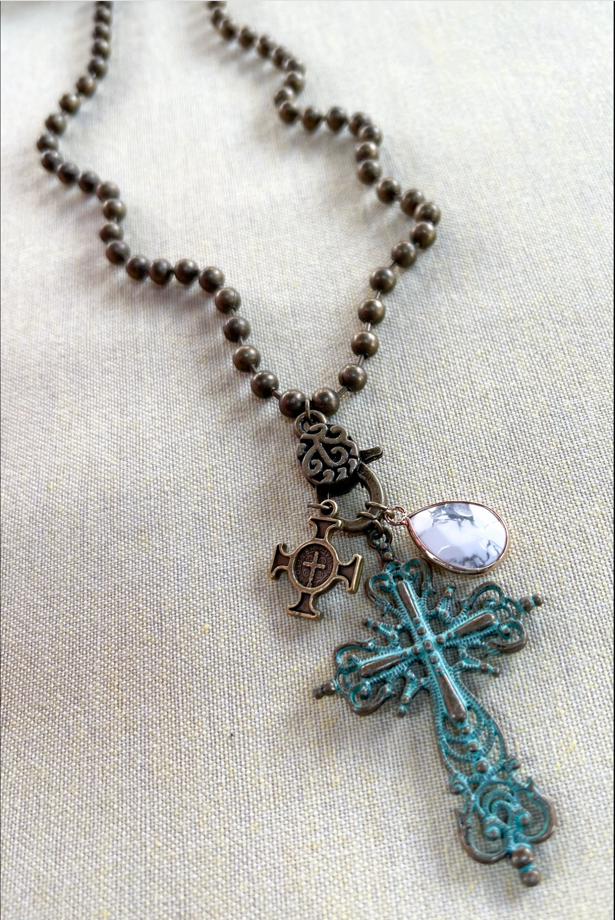 Helen Cross Necklace