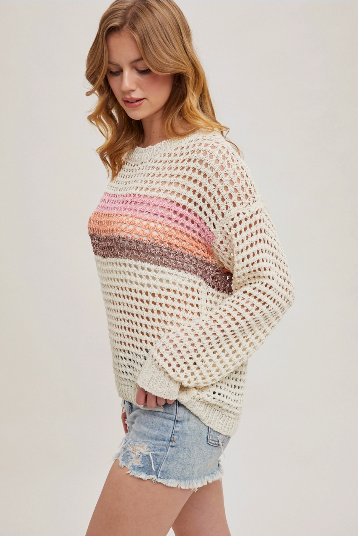 Cannes Open Knit Top