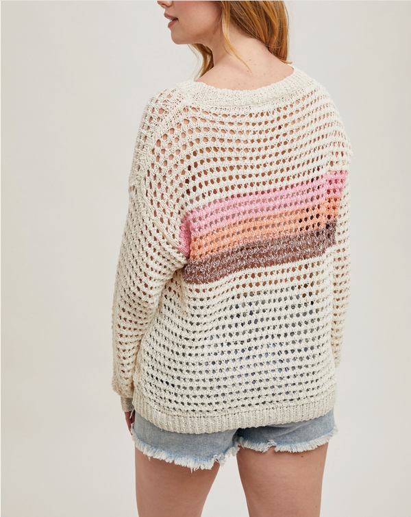 Cannes Open Knit Top