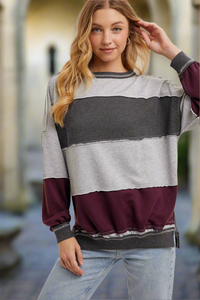 Color Block Sweatshirt