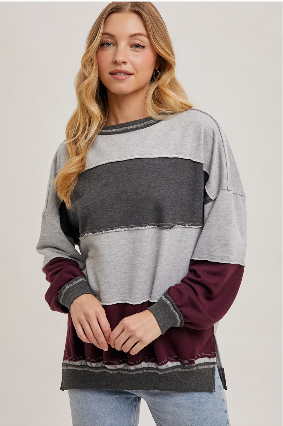 Color Block Sweatshirt