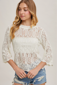 Casey Crochet Top | Arrival 1/3