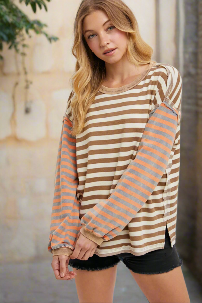 Fun Day Striped Top