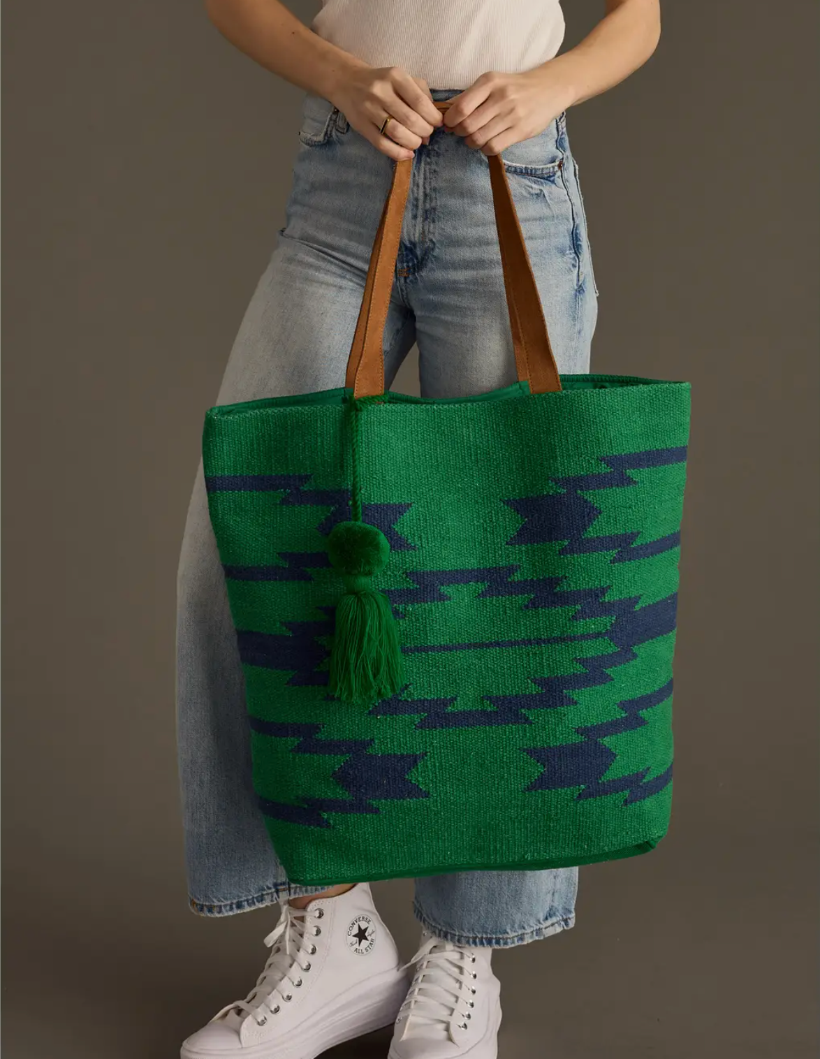 Delaney Woven Tote