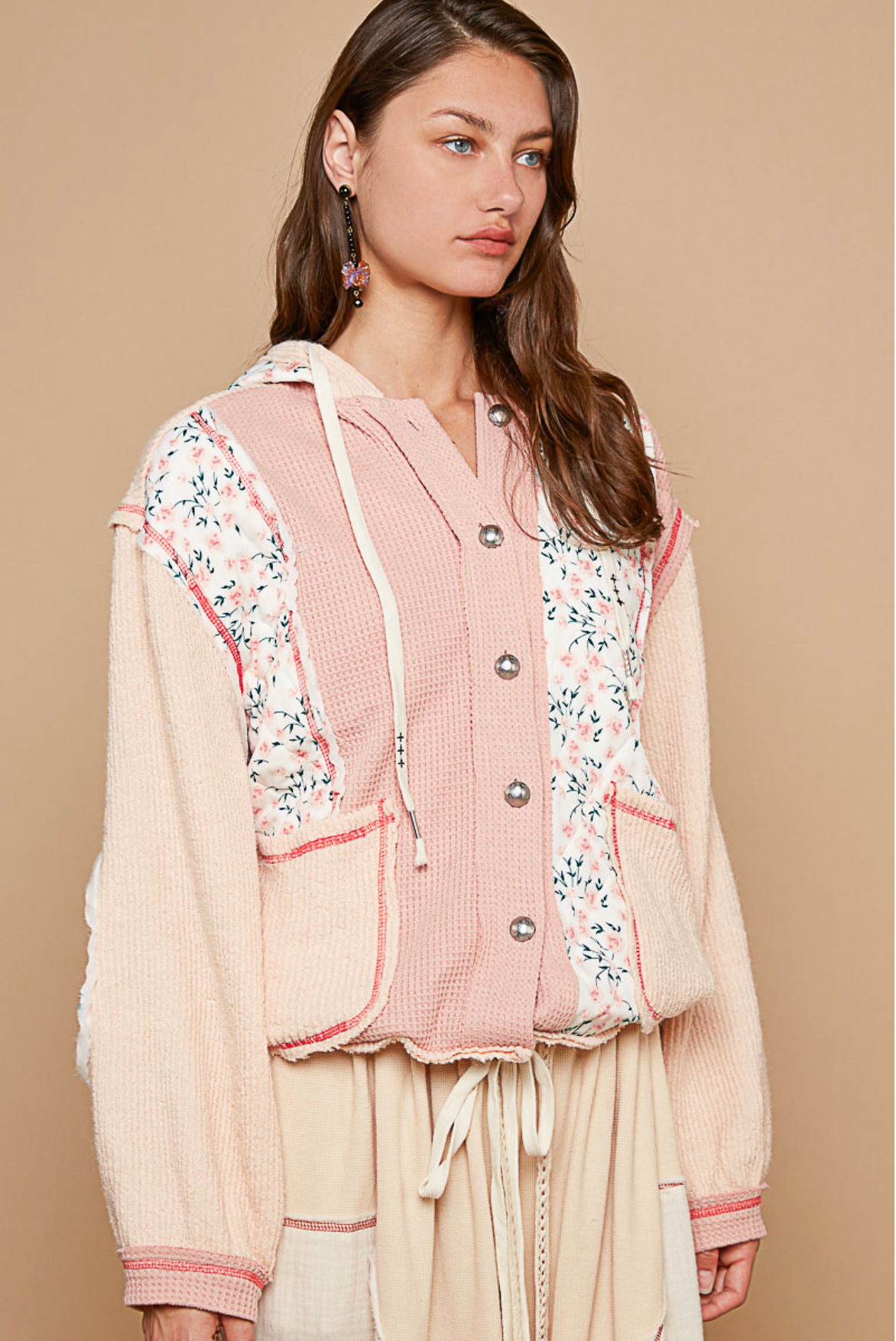 Midland Hoodie Jacket - Pink