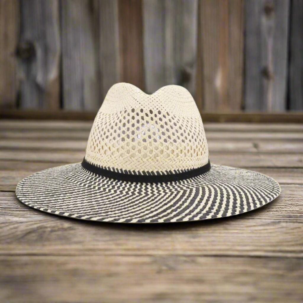 Two-Tone Panama Hat