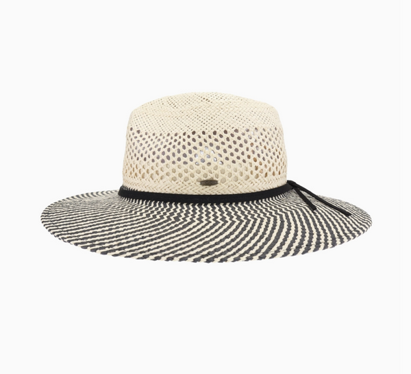 Two-Tone Panama Hat