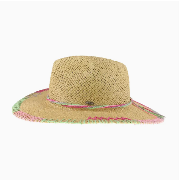 Deco Stitch Panama Hat