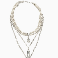 Brookshire Pewter Necklace