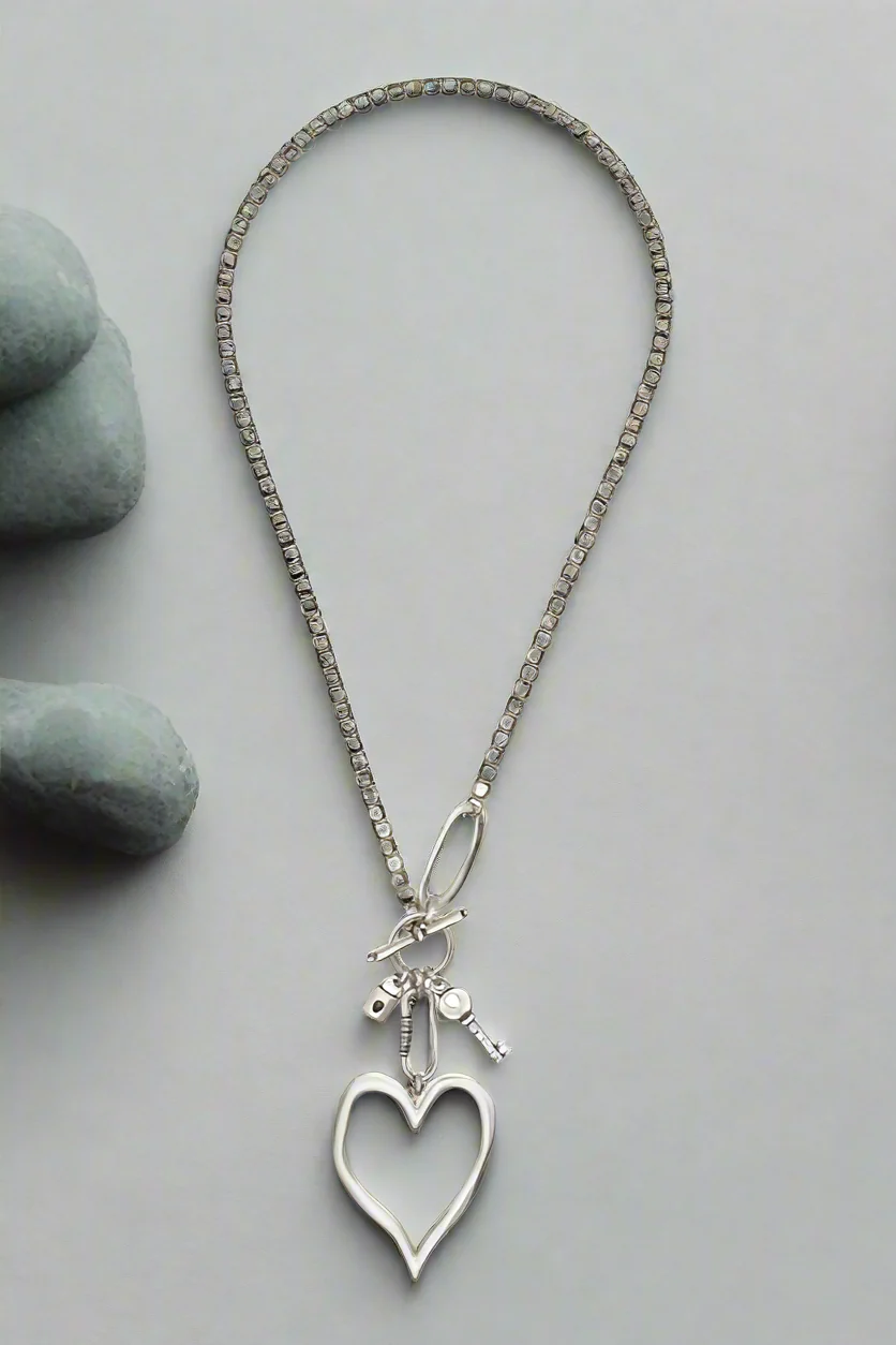 Have Heart Pewter Necklace