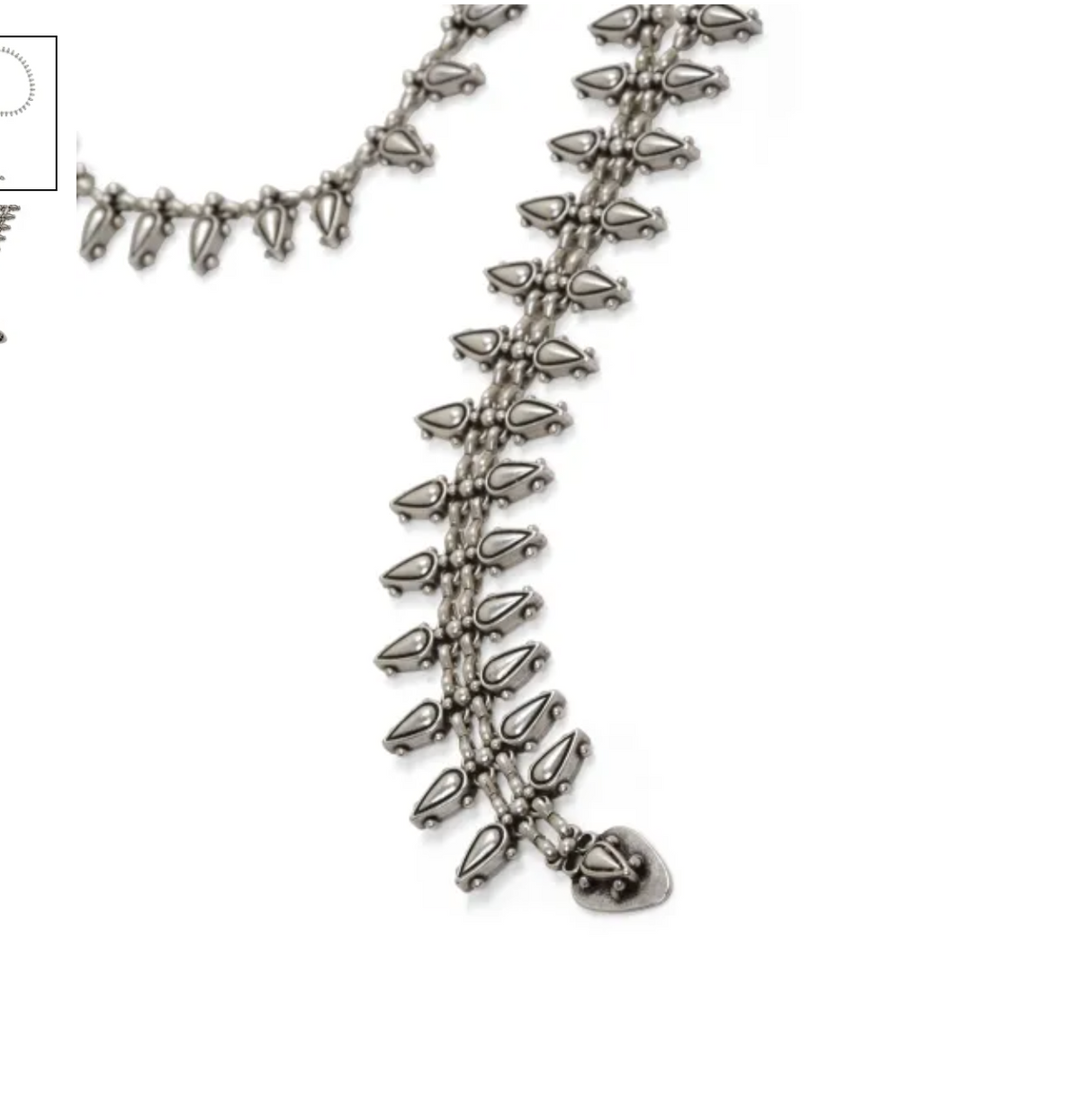 Pasadena Pewter Necklace