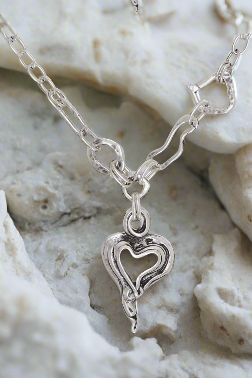 Heartbreaker Pewter Necklace