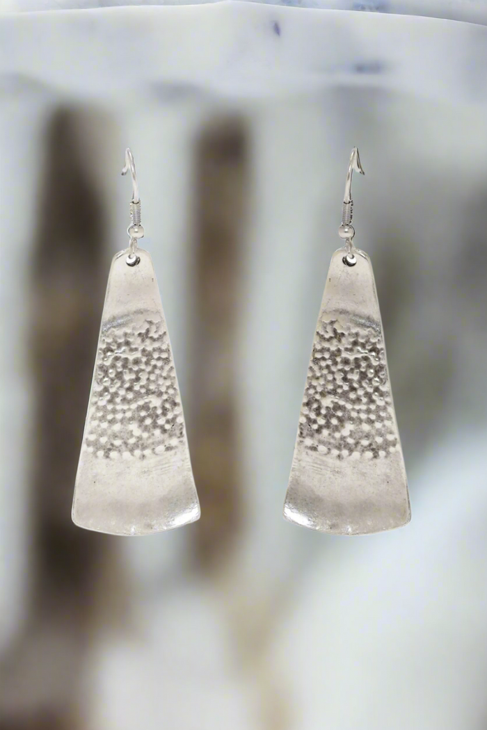 Pewter Headturner Earrings