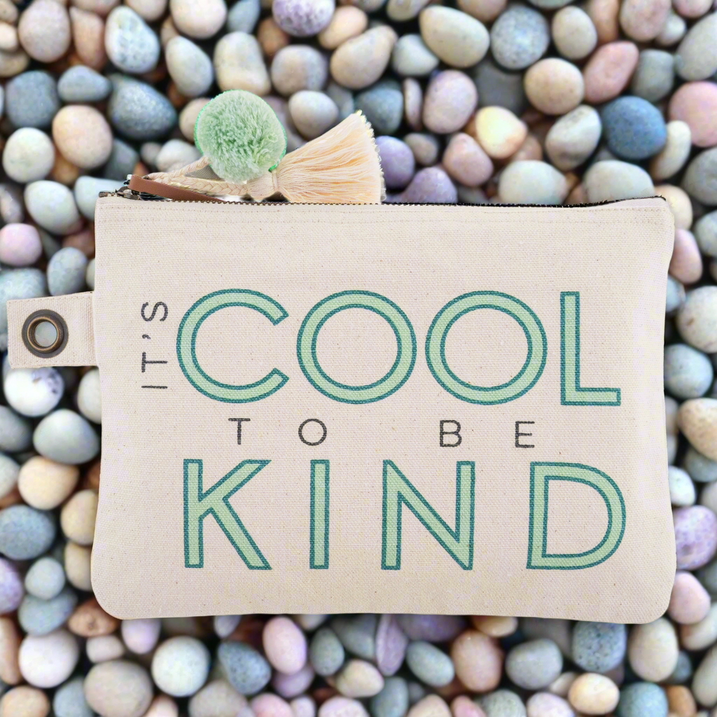 Cool To Be Kind Canvas Bag