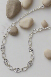 Day Trippin Pewter Necklace