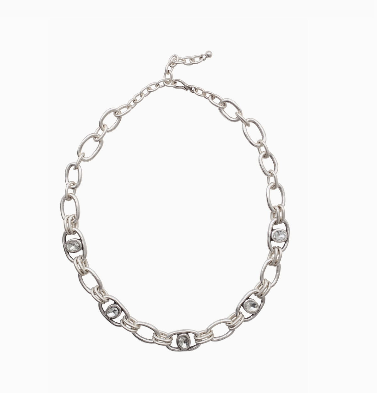 Day Trippin Pewter Necklace