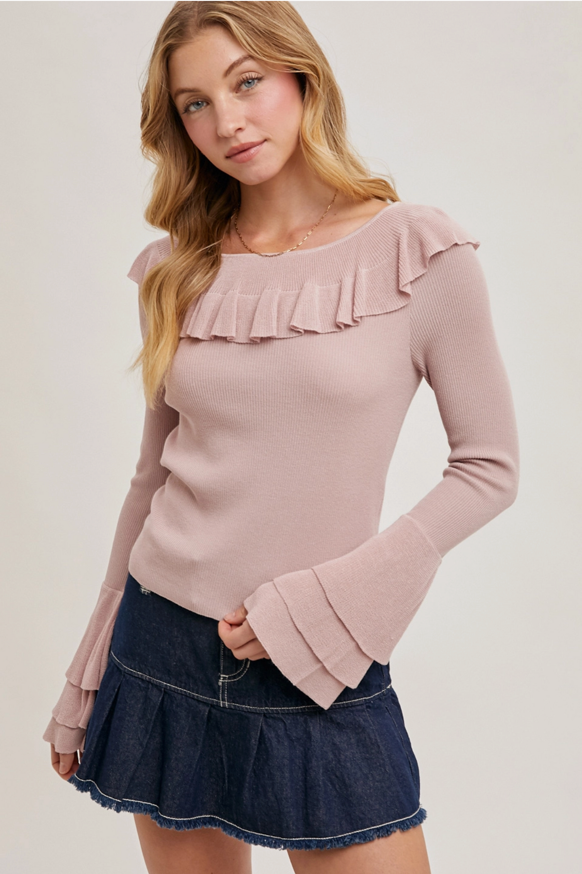 Diego Ruffled Top