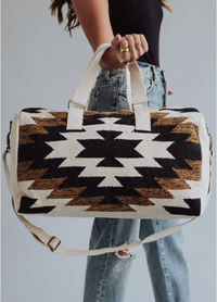 Gypsy Woven Duffel Bag