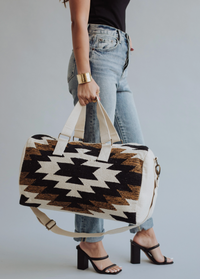 Gypsy Woven Duffel Bag