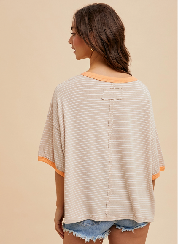 Chill Out Striped Top | Arrival 3/6