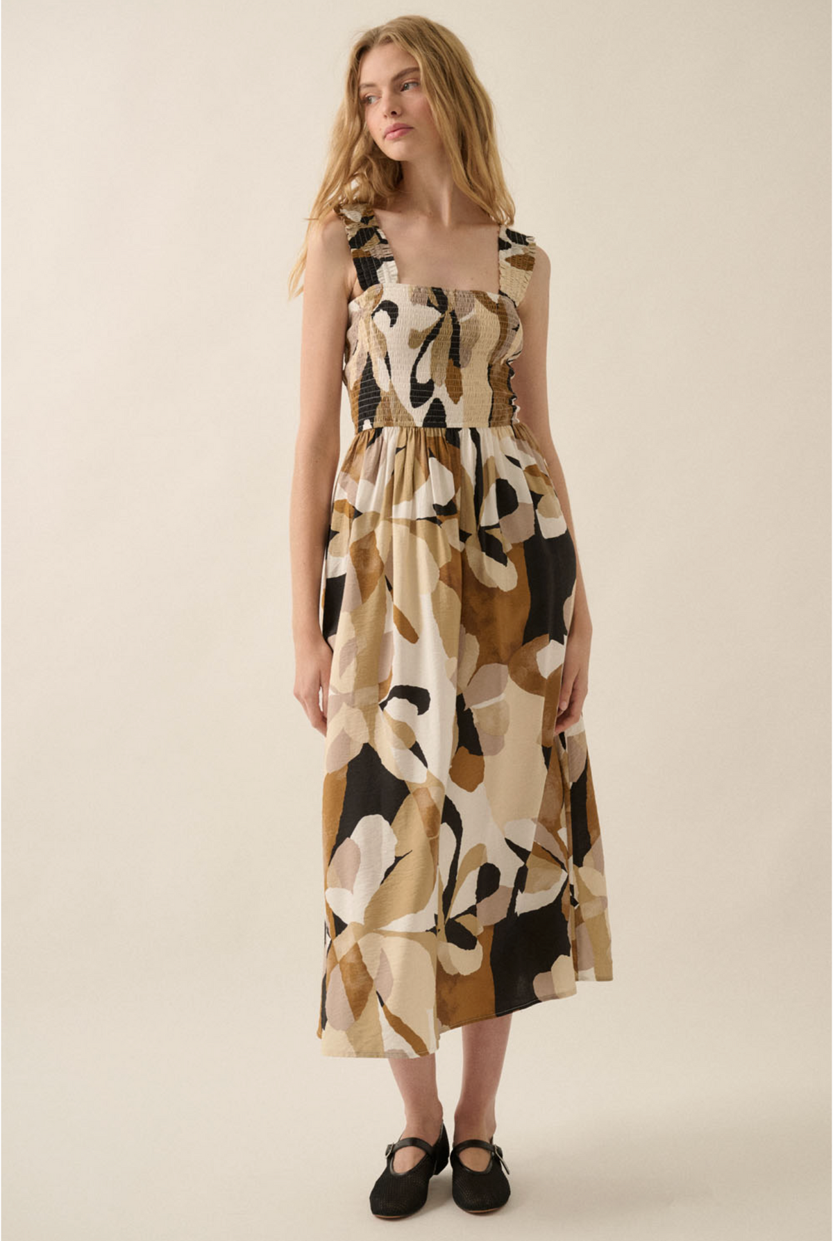 Angelina Print Dress