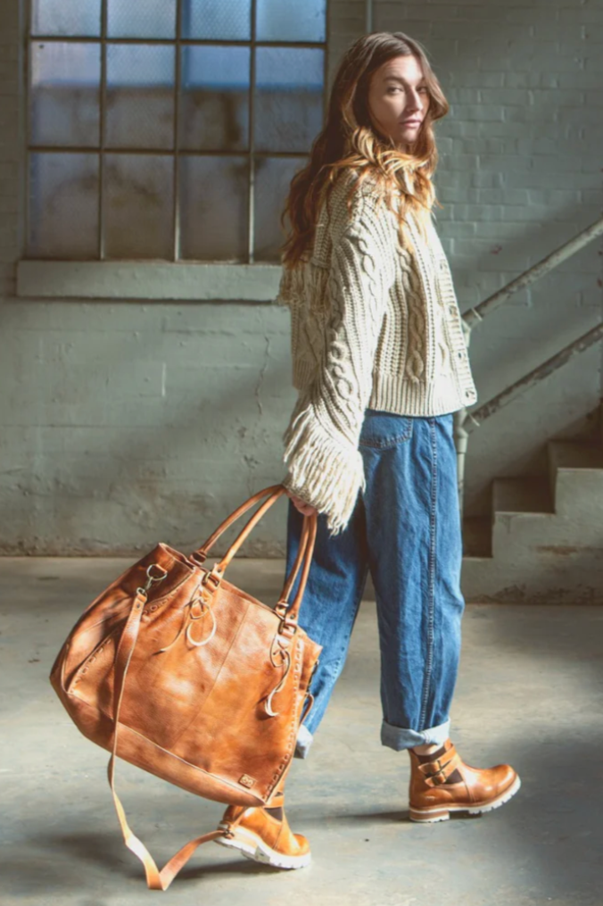 BedStu Rockaway Bag - Tan Rustic