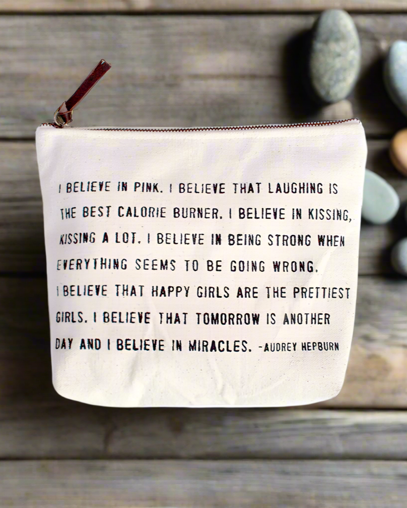 Canvas Bag | I Believe In Pink