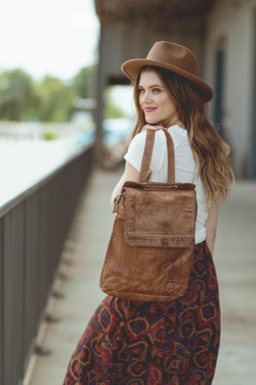 Bed|Stu Patsy BackPack - TAN RUSTIC - Cinderella Ranch Boutique